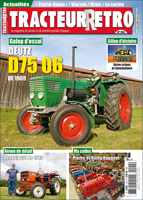 TRACTEUR RETRO N°104