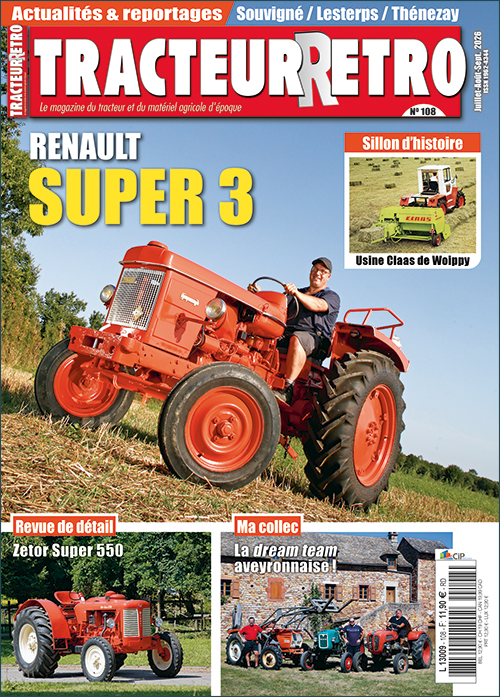 TRACTEUR RETRO N°108